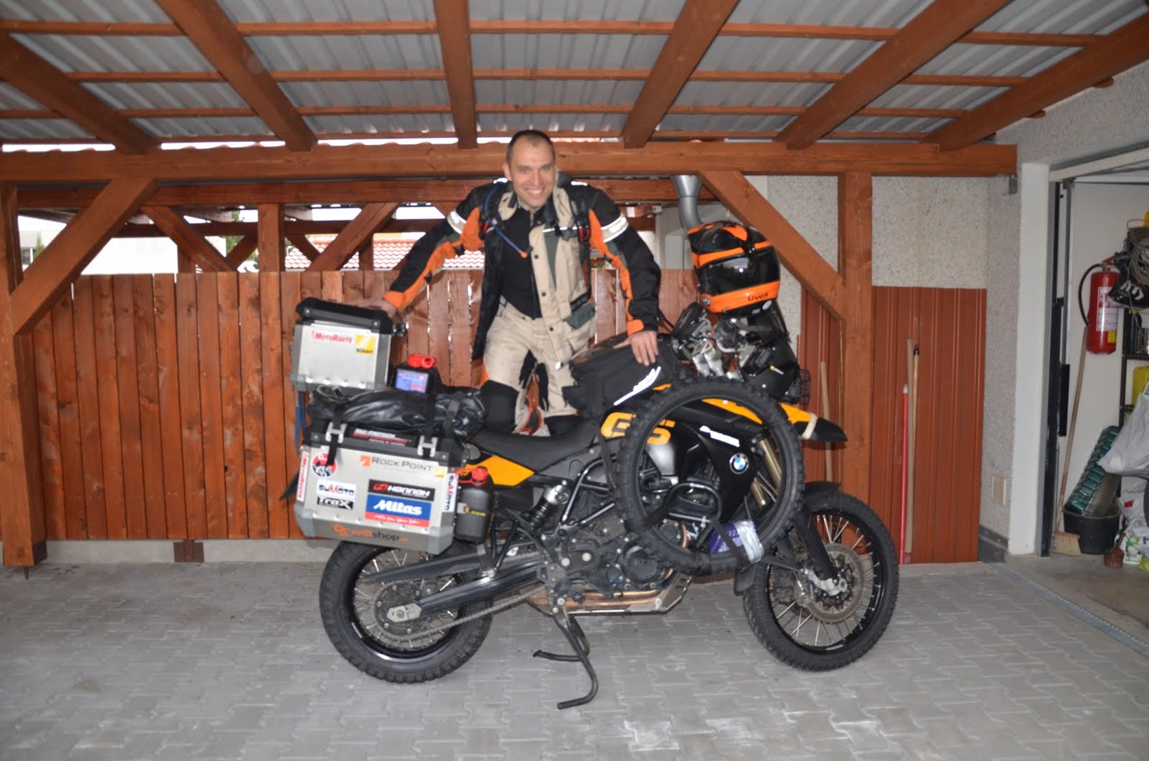 Year 2011 and the same bike I'll be riding now.