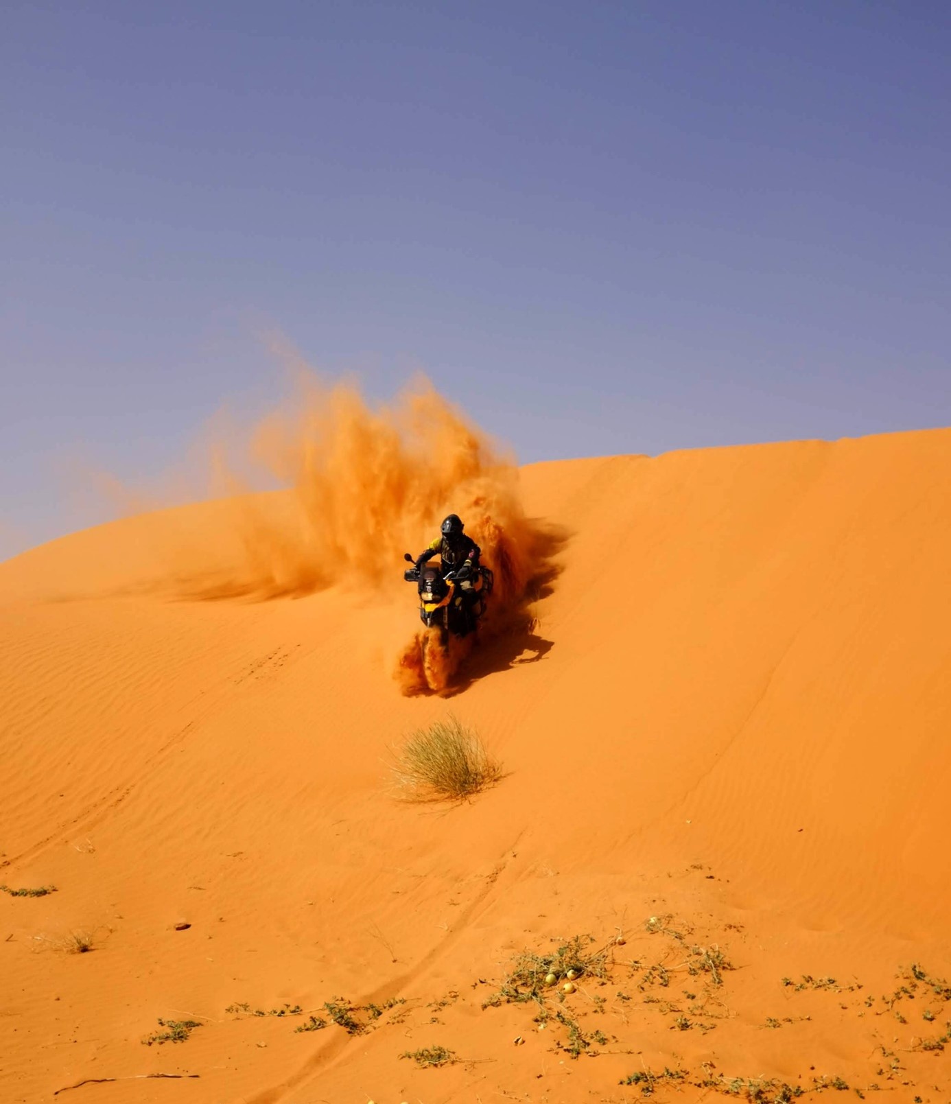 In Mauritania, in the footsteps of old real Dakar.